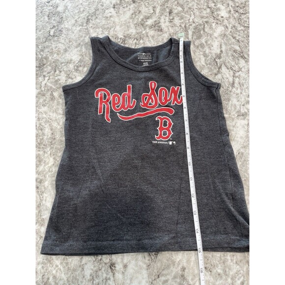 Major League Baseball Toddler Boston Red Sox Tank Top, Dark Gray 5T - Picture 4 of 6